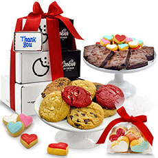 TWRTAG2 - Valentine’s Day Gift Tower with Message Cookie